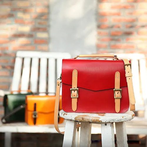 Women's Leather Satchel Bags Purses