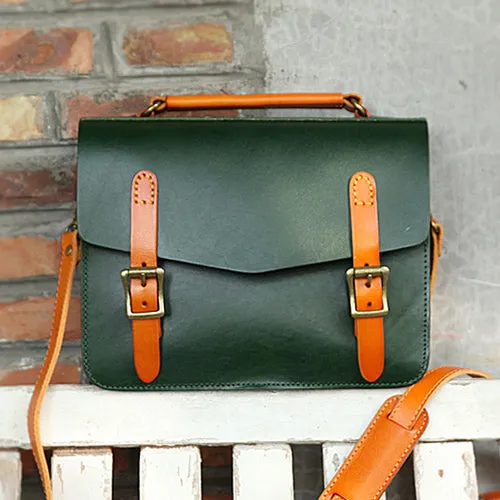 Women's Leather Satchel Bags Purses