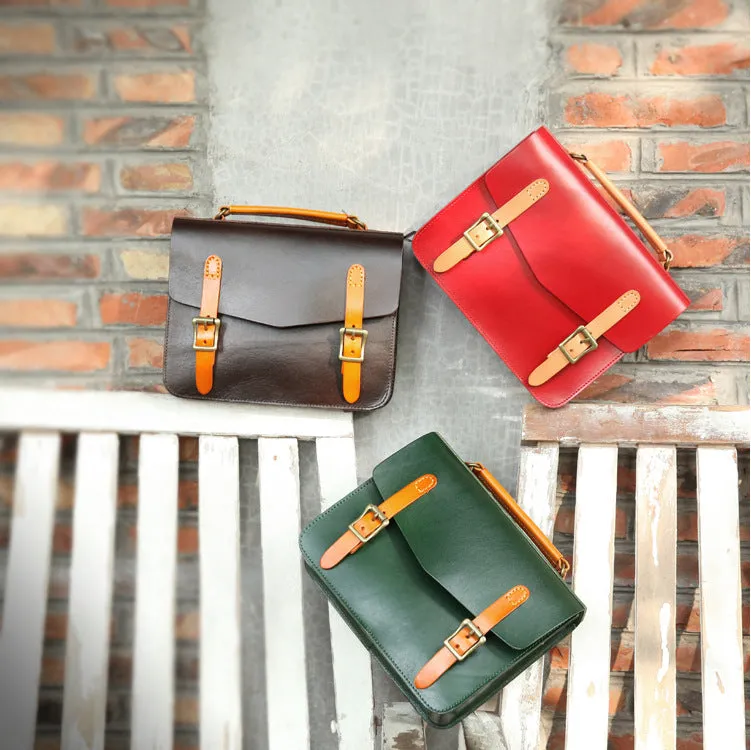 Women's Leather Satchel Bags Purses