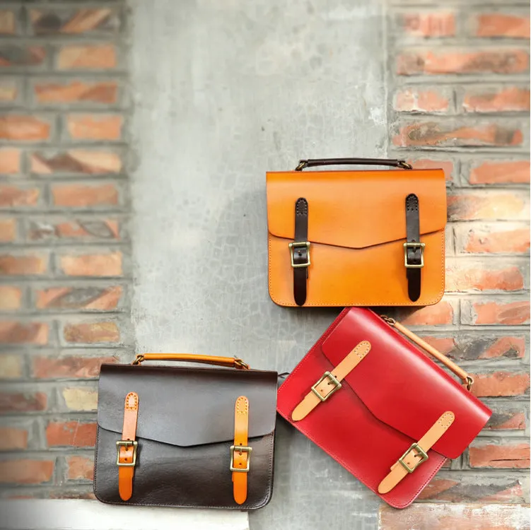 Women's Leather Satchel Bags Purses