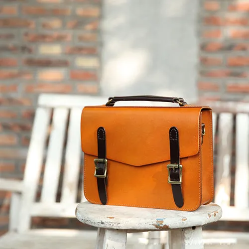 Women's Leather Satchel Bags Purses