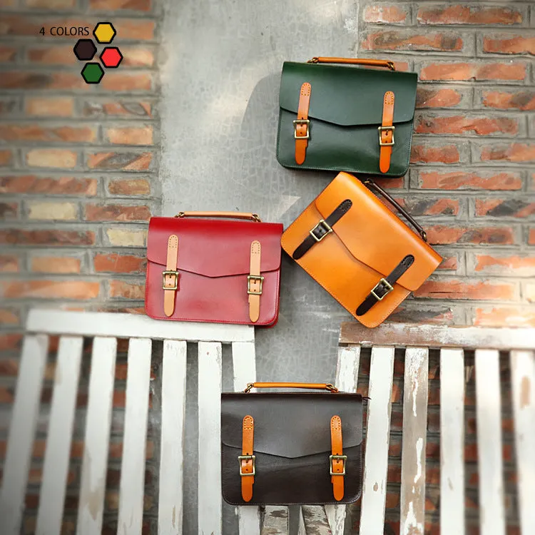 Women's Leather Satchel Bags Purses