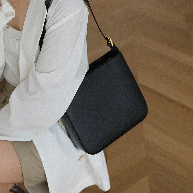 Womens Leather Underam Satchel Bags
