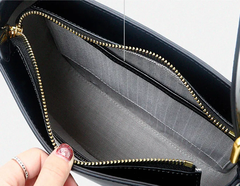Womens Leather Underam Satchel Bags