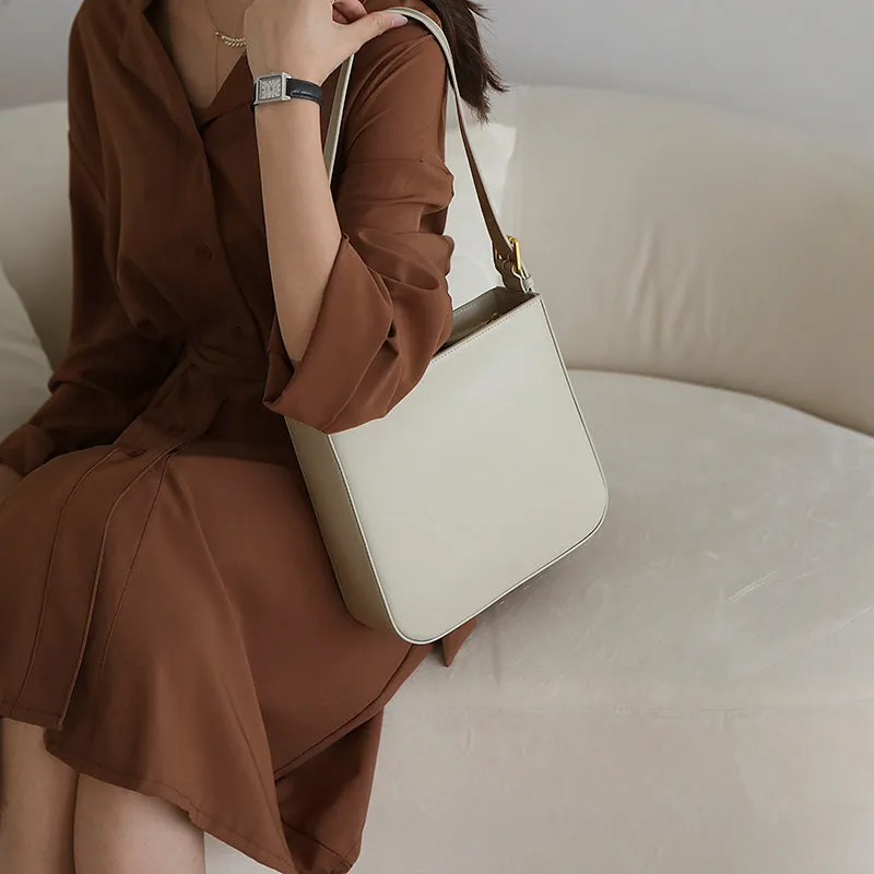 Womens Leather Underam Satchel Bags